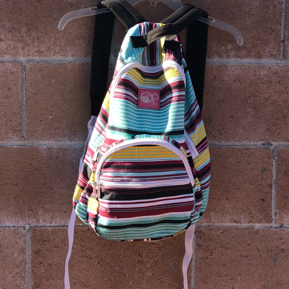 OP colorful backpack.